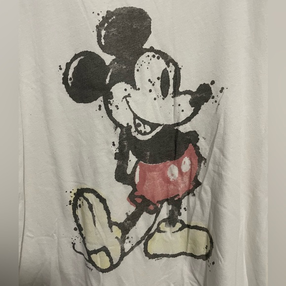 3 for $10 | White Hollister x Mickey Mouse Muscle Tank - Picture 3 of 5